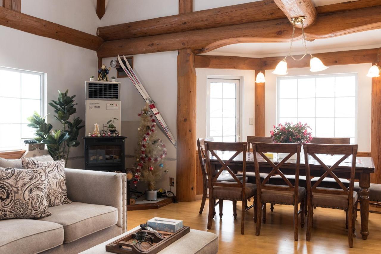 Sapporo Luxury Log House 5Brm Max 18Ppl 4 Free Parking Βίλα Εξωτερικό φωτογραφία